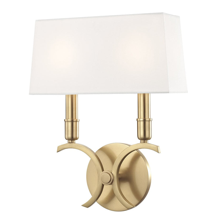 Gwen Wall Sconce 13" - Aged Brass