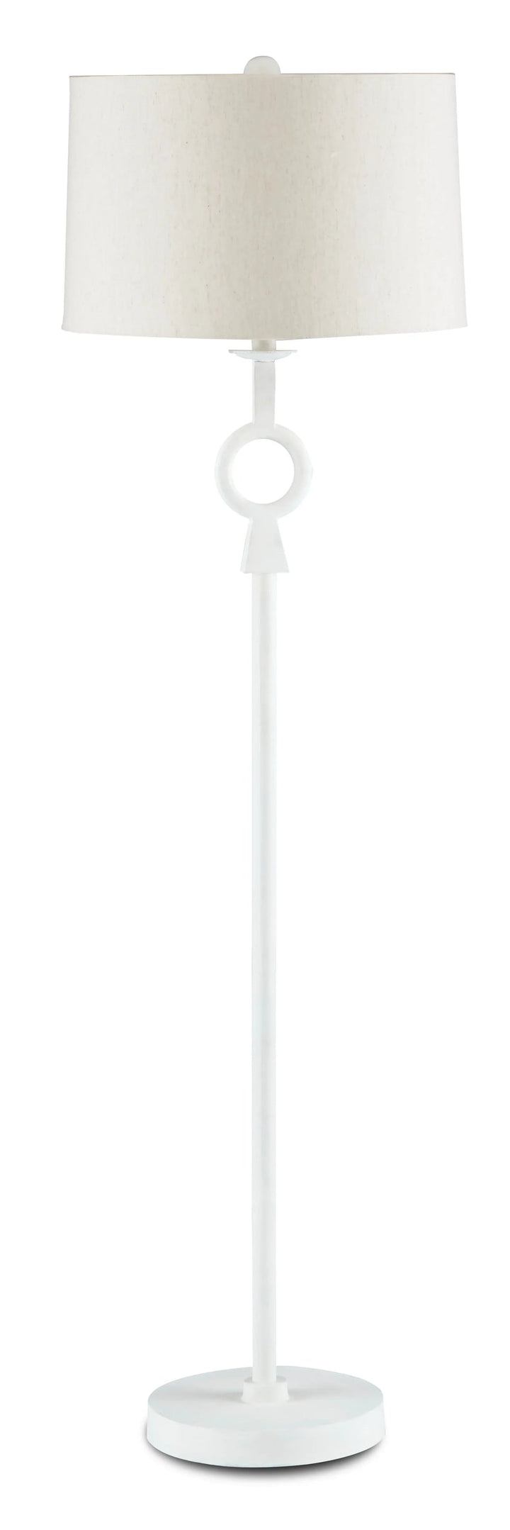 Germaine White Floor Lamp