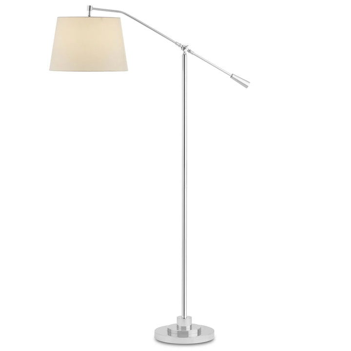 Maxstoke Nickel Floor Lamp