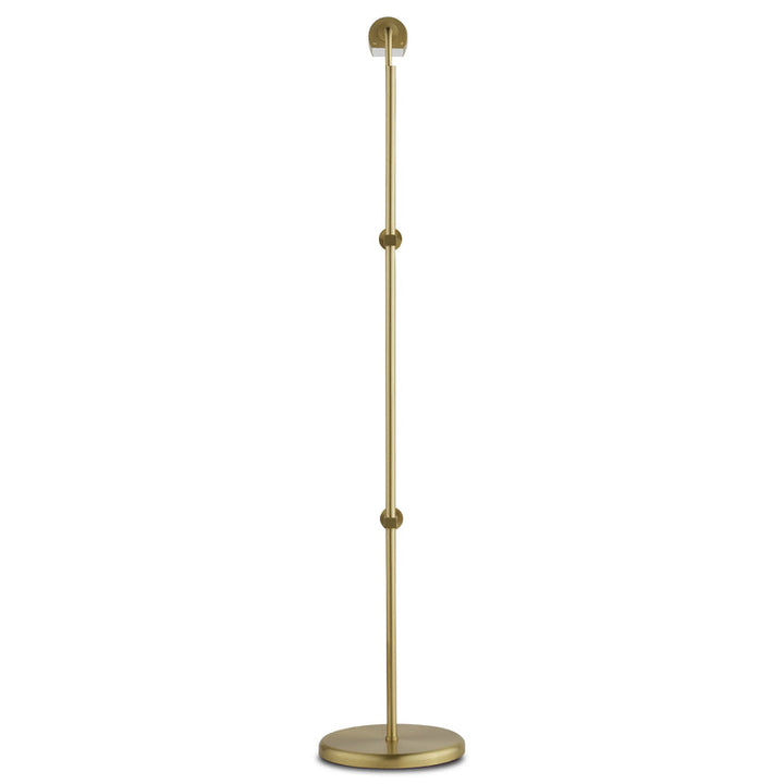 Satire Brass Floor Lamp