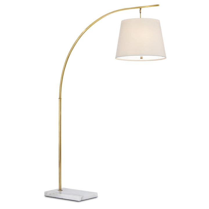 Cloister Brass Floor Lamp