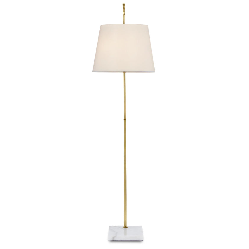 Cloister Brass Floor Lamp