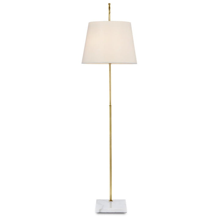 Cloister Brass Floor Lamp