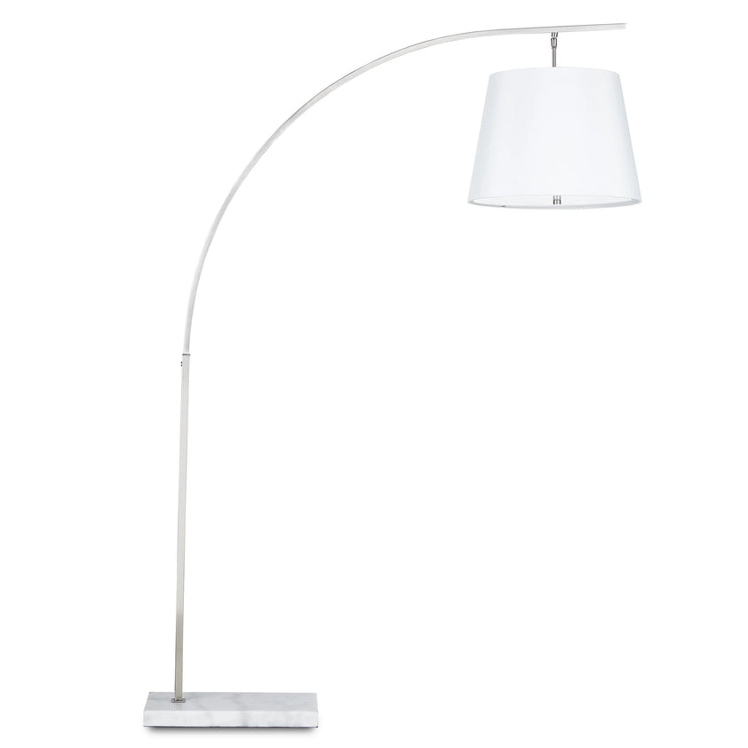 Cloister Nickel Floor Lamp