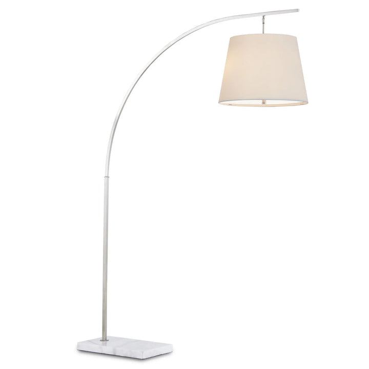 Cloister Nickel Floor Lamp