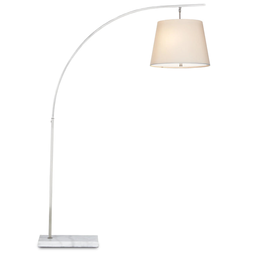 Cloister Nickel Floor Lamp