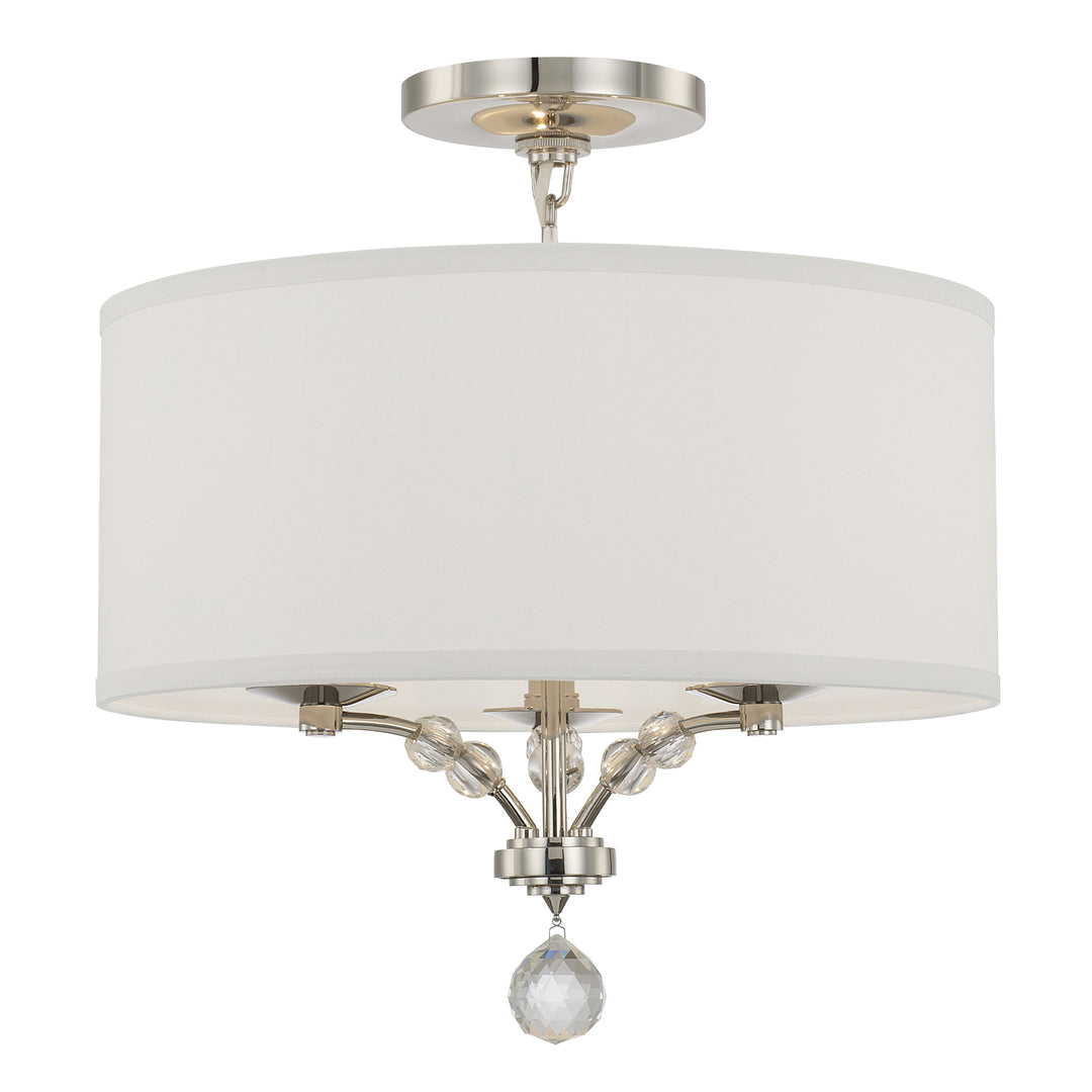 Mirage 3 Light Polished Nickel Chandelier