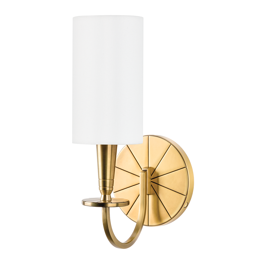 Mason Wall Sconce 12" - Aged Brass