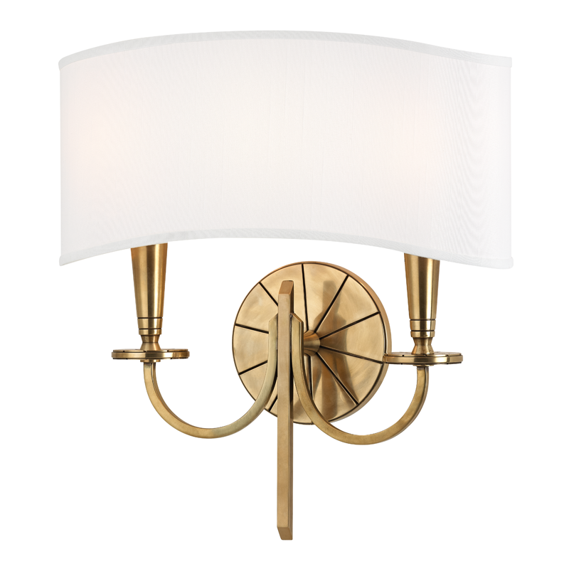 Mason Wall Sconce 15" - Aged Brass