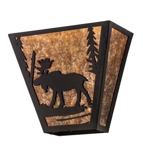 13" Wide Moose Creek Wall Sconce