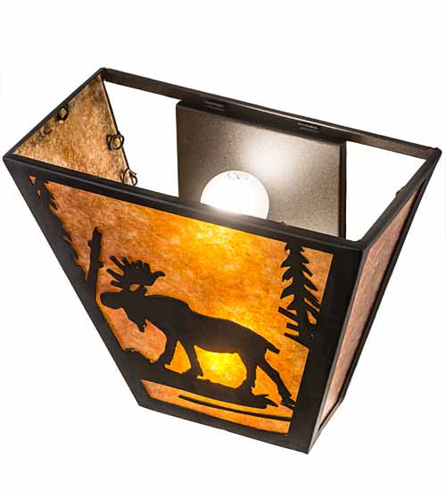 13" Wide Moose Creek Wall Sconce