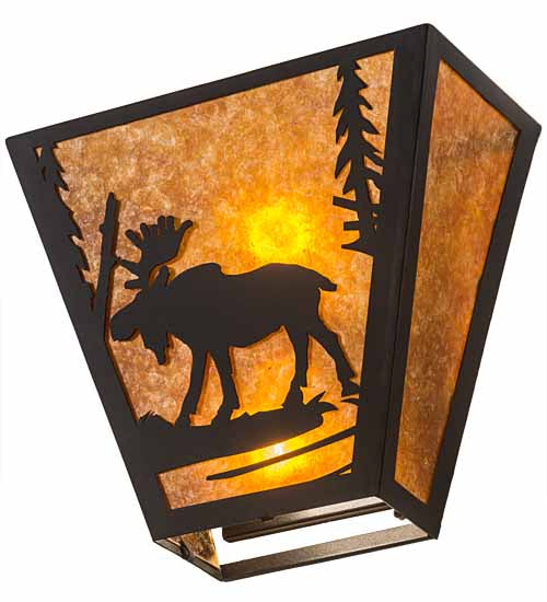 13" Wide Moose Creek Wall Sconce