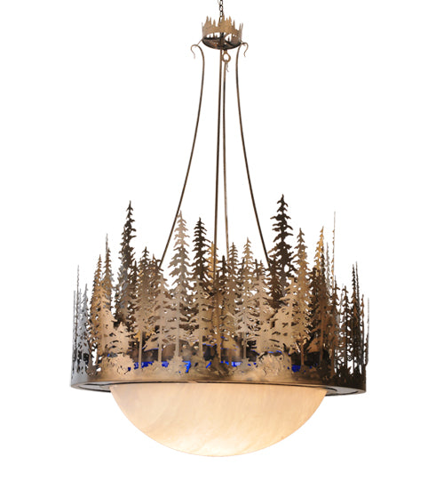 54"W Pine Lake Inverted Pendant