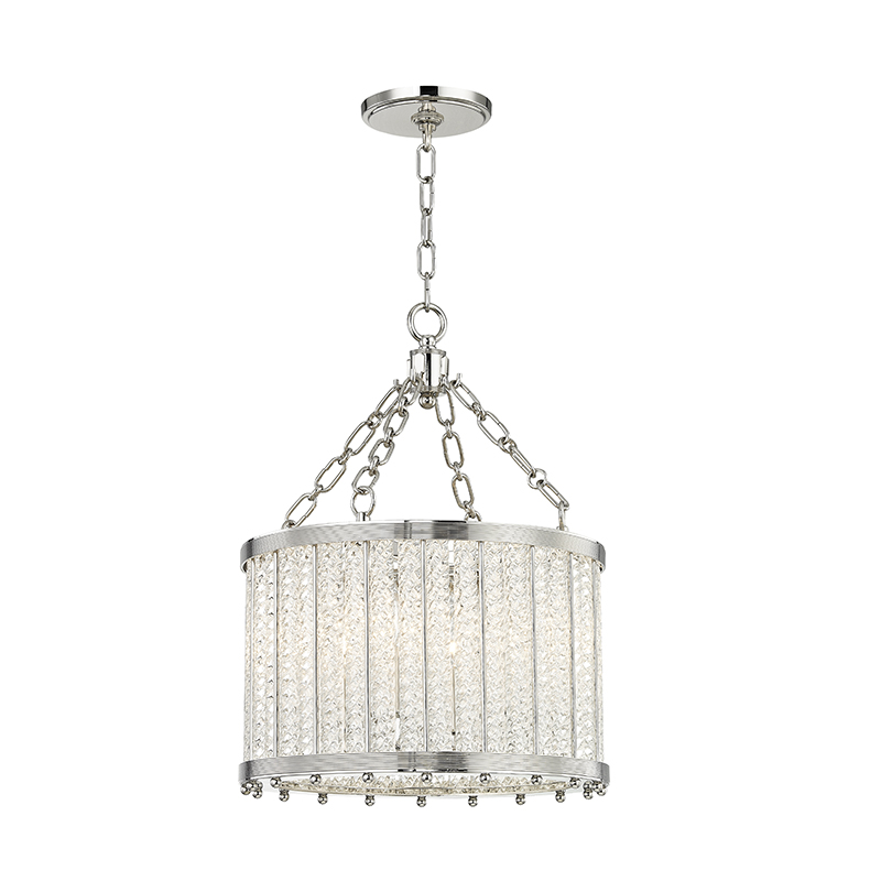 Shelby Pendant 32" - Polished Nickel