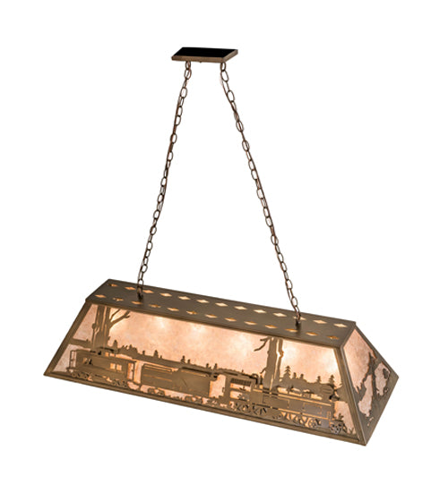 48"L Train Oblong Pendant