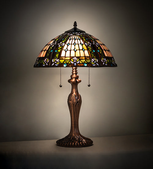 23" High Fleur-De-Lis Table Lamp