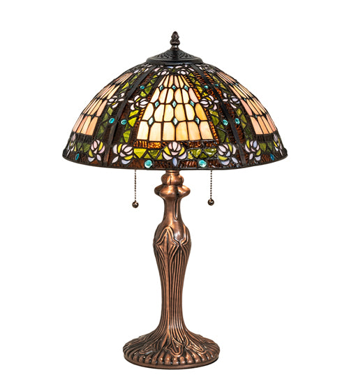 23" High Fleur-De-Lis Table Lamp