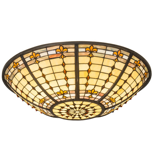 24"W Fleur-De-Lite Shade