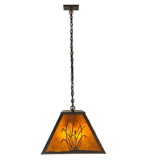 61"L Ducks In Flight Oblong Pendant