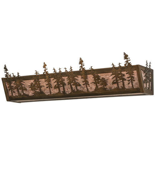 30"W Tall Pines Vanity Light