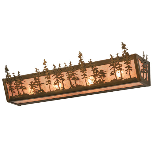 30"W Tall Pines Vanity Light