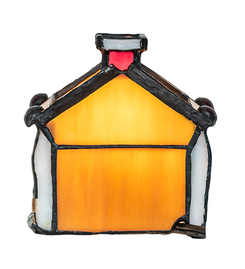 4.5" High Gingerbread House Accent Lamp