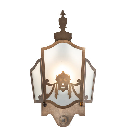 12" Wide Theatre Mask Wall Sconce