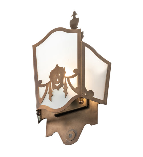 12" Wide Theatre Mask Wall Sconce