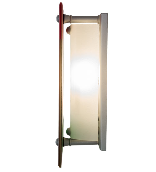 12"W Metro Fusion Psychedelic Baby Wall Sconce