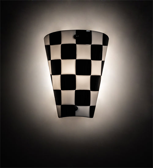 9" Wide Handkerchief Grand Prix Wall Sconce