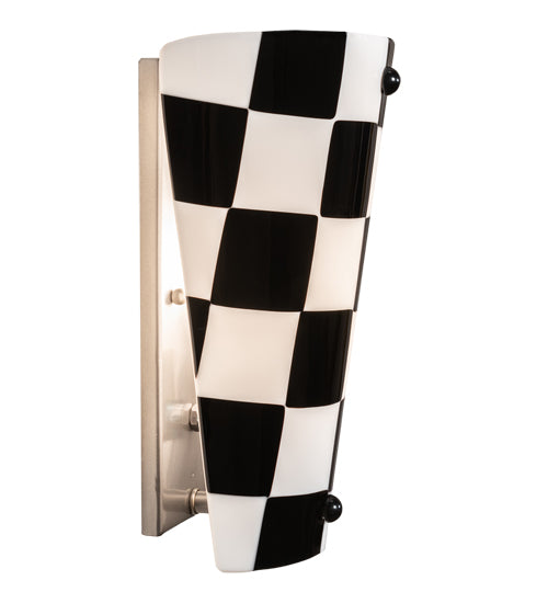 9" Wide Handkerchief Grand Prix Wall Sconce