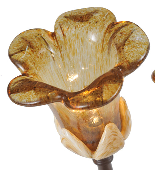 12"W Celestial Bouquet 3 Lt Wall Sconce