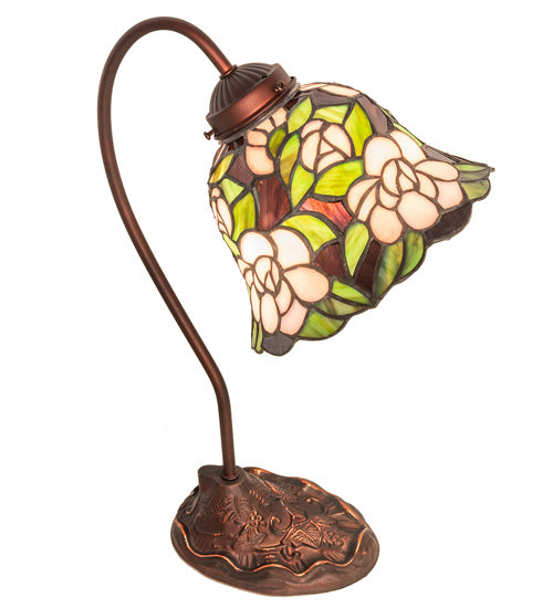 18" High Begonia Desk Lamp