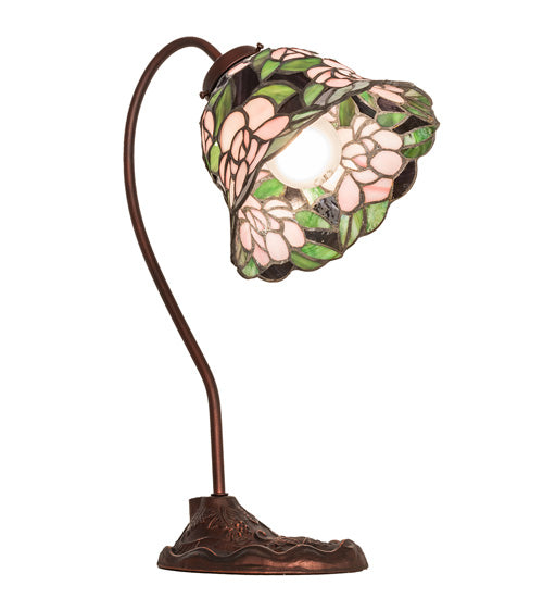 18" High Begonia Desk Lamp