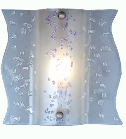 12"W Metro Fusion Ice Age Wall Sconce