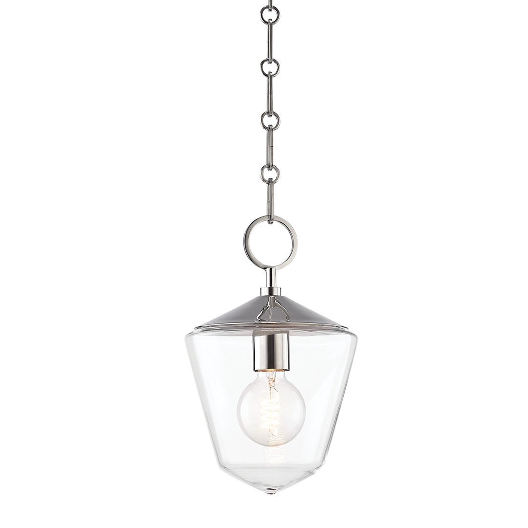 Greene Pendant 13" - Polished Nickel