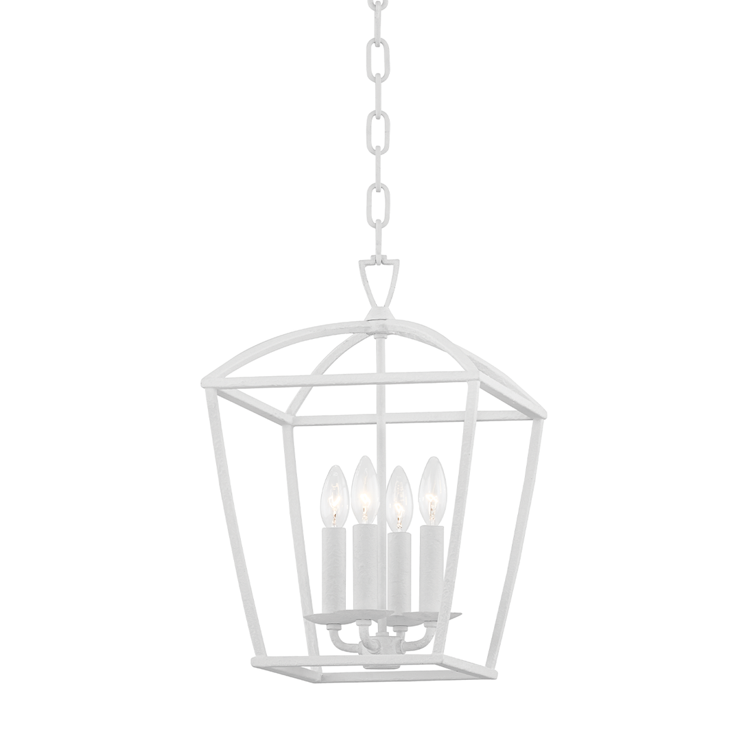 Bryant Pendant 17" - White Plaster