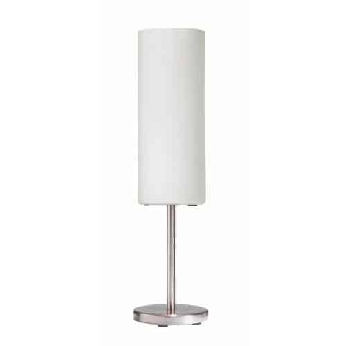 Dainolite Table Lamp, White Frosted Glass