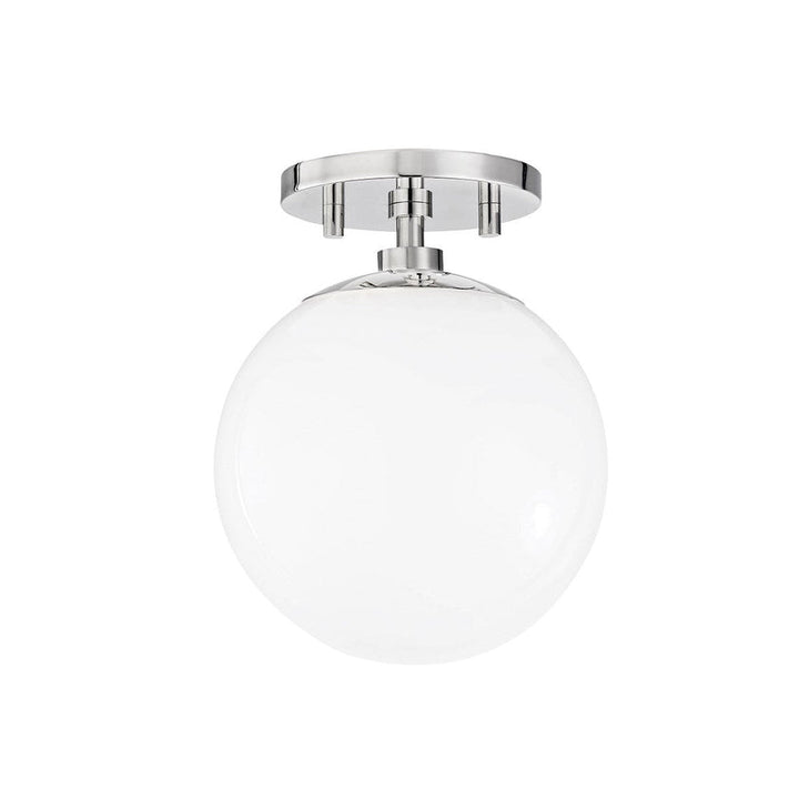 Stella Semi Flush 9" - Polished Nickel