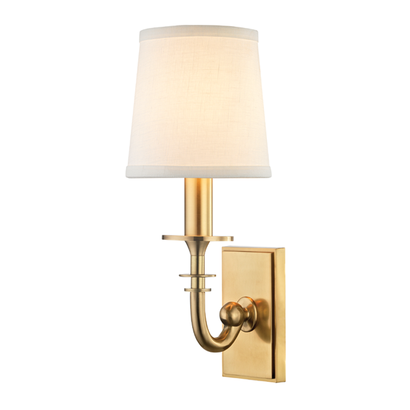 Carroll Wall Sconce - Aged Brass