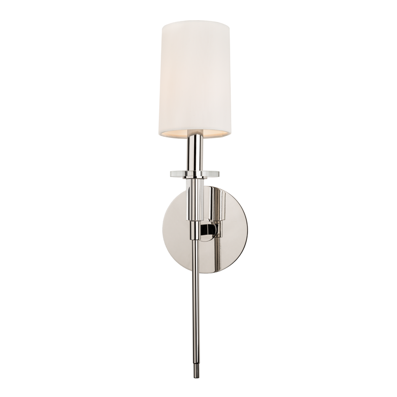 Amherst Wall Sconce 5" - Polished Nickel