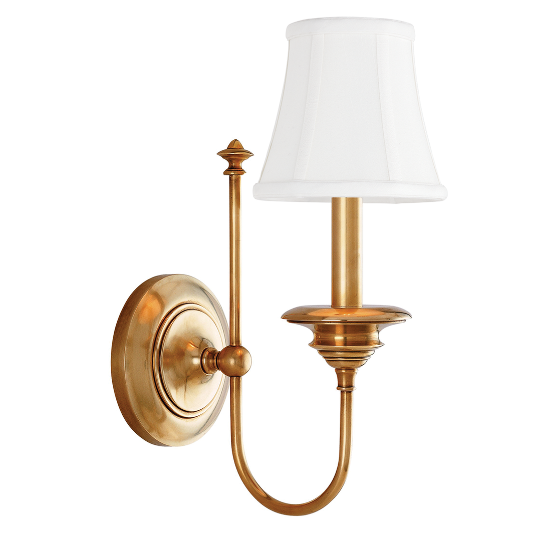 Yorktown Wall Sconce 5" - Aged Brass