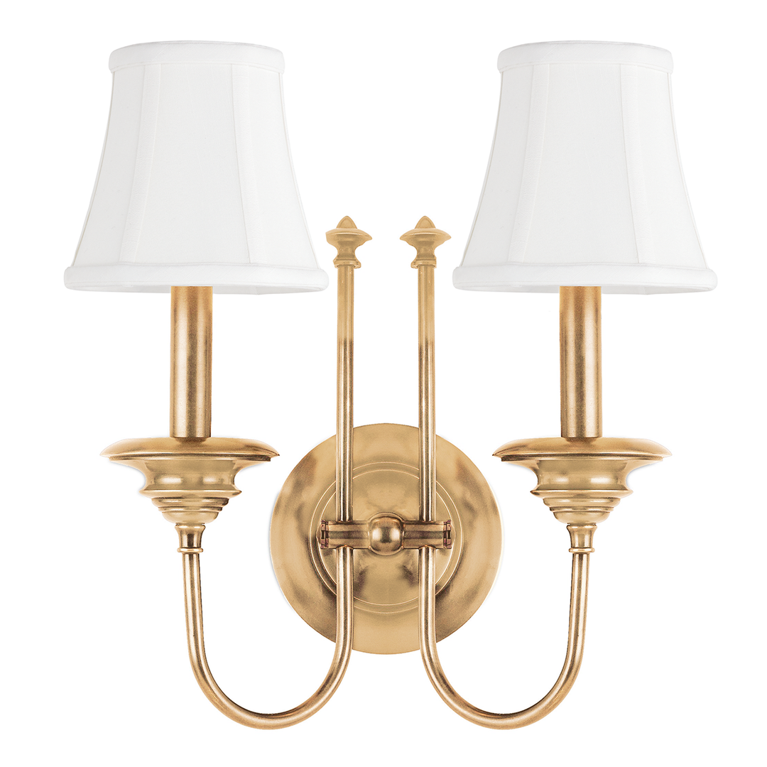 Yorktown Wall Sconce 13" - Aged Brass