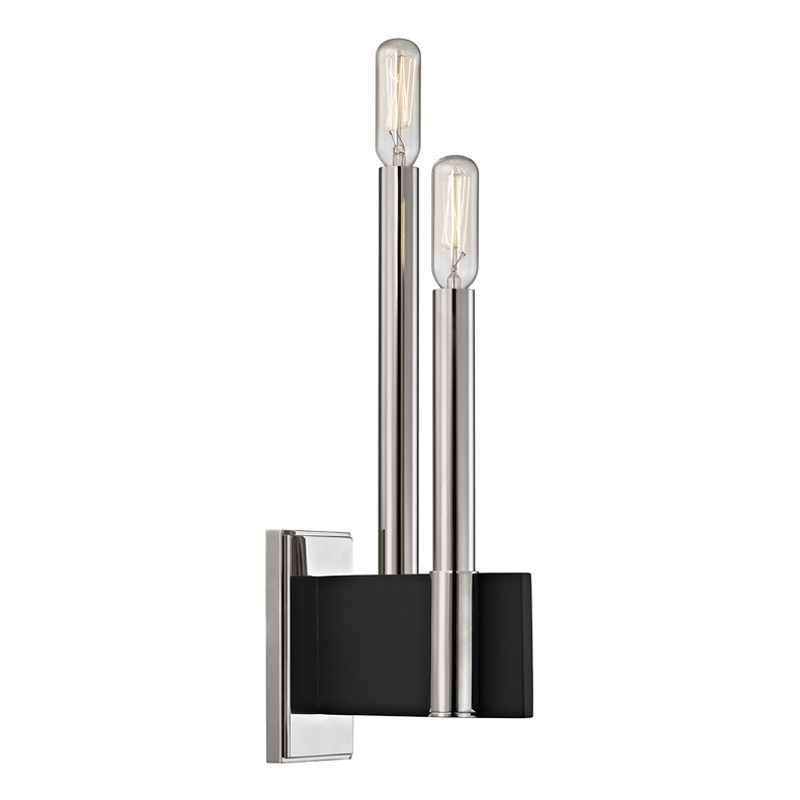 Abrams Wall Sconce - Polished Nickel