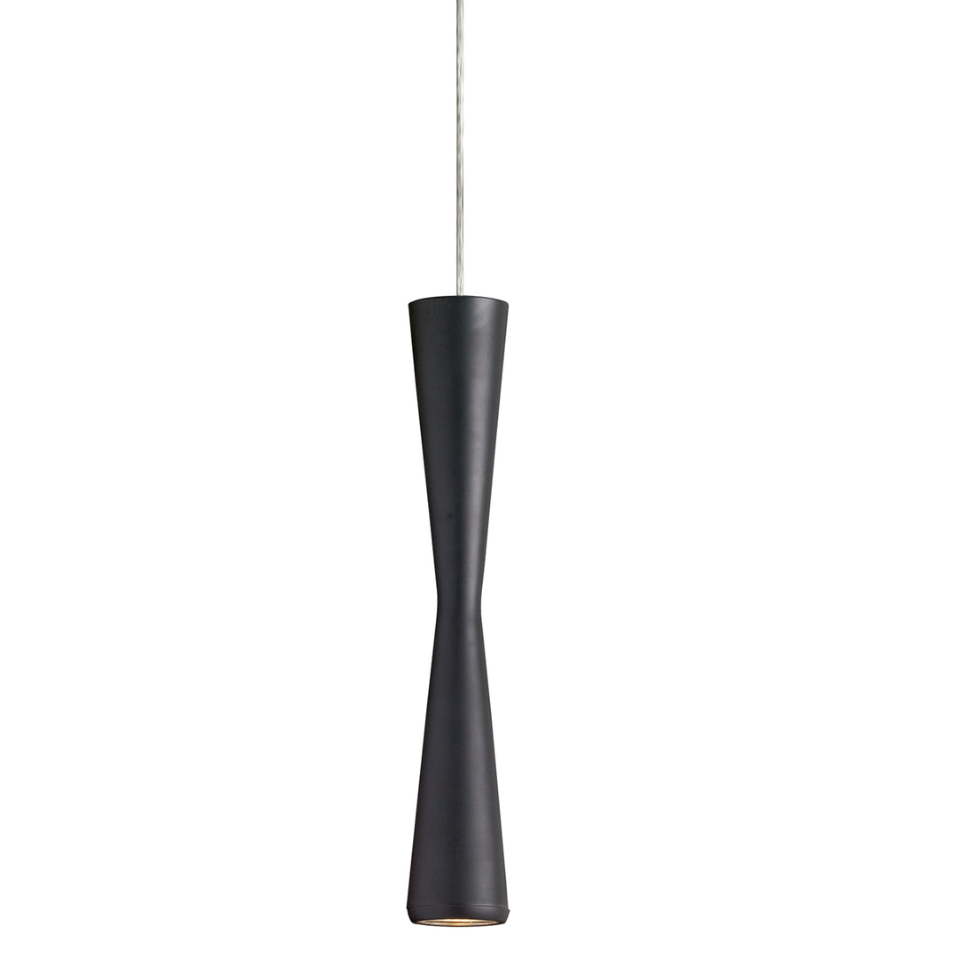 Dainolite 5 Watt LED Pendant, Matte Black Finish