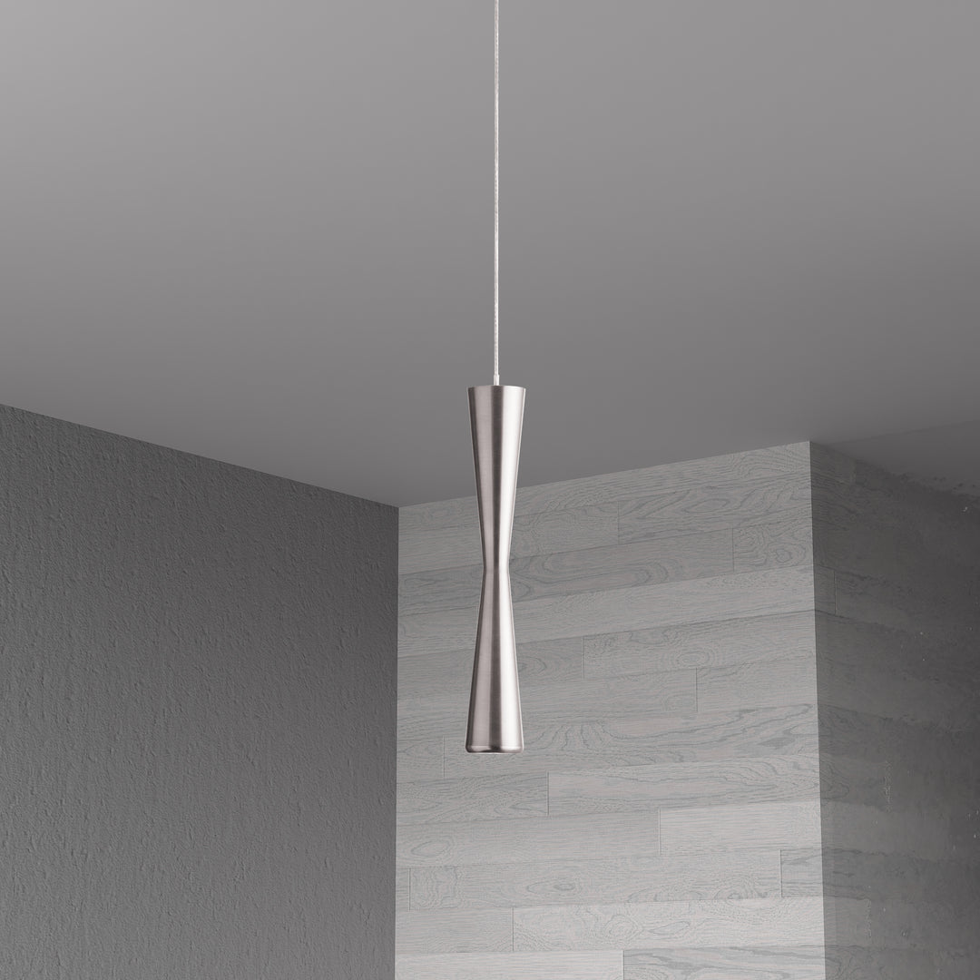 Dainolite 5 Watt LED Pendant, Matte Black Finish