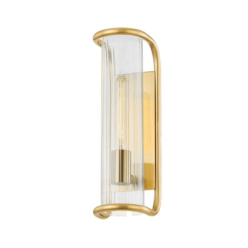 Fillmore Wall Sconce, Aged Brass