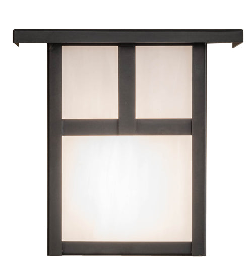 6.5"W Hyde Park "T" Mission Wall Sconce