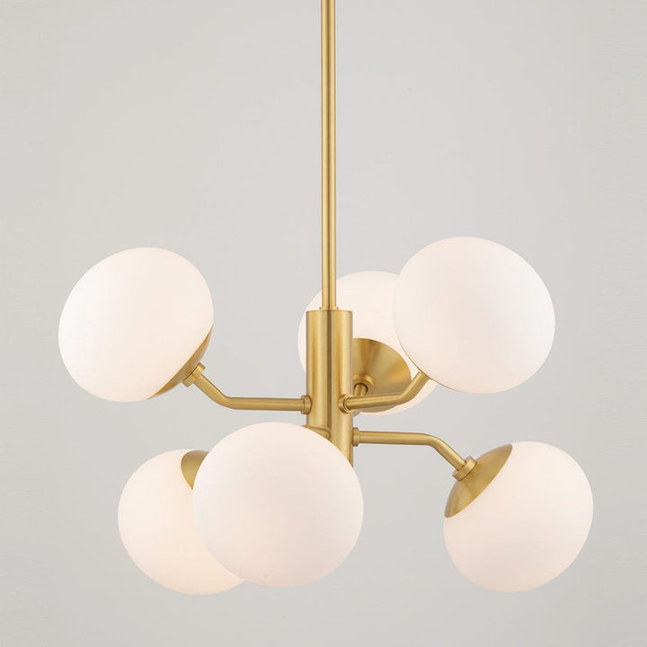 Estee Chandelier - Aged Brass