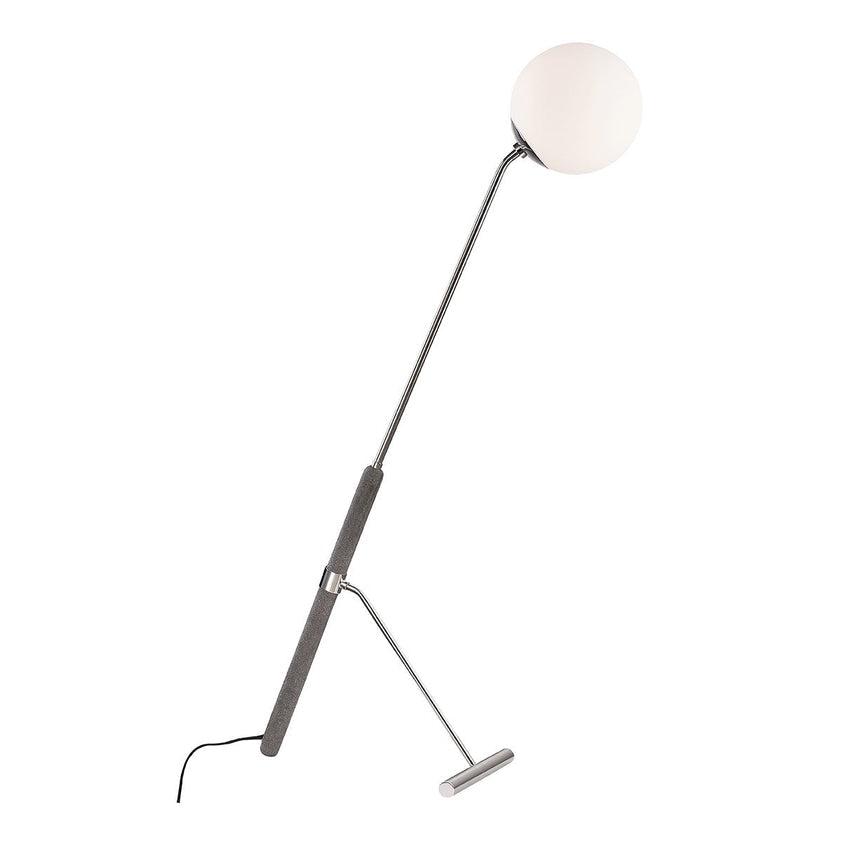 Brielle Floor Lamp - Polished Nickel